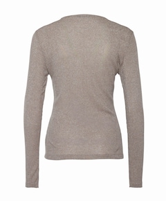Dames longsleeve beige