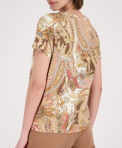Dames T-shirt beige