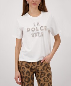 Dames T-shirt ecru
