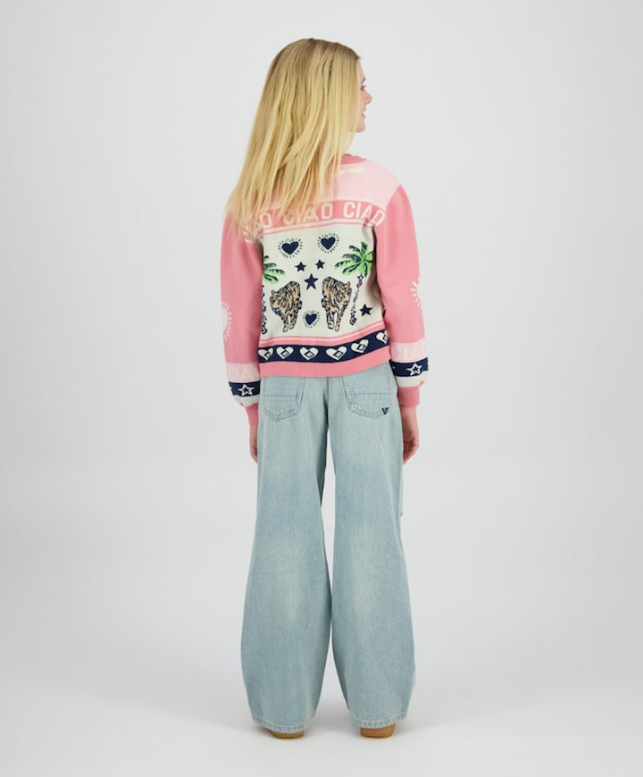 Cassie Hearts meisjes jeans blauw