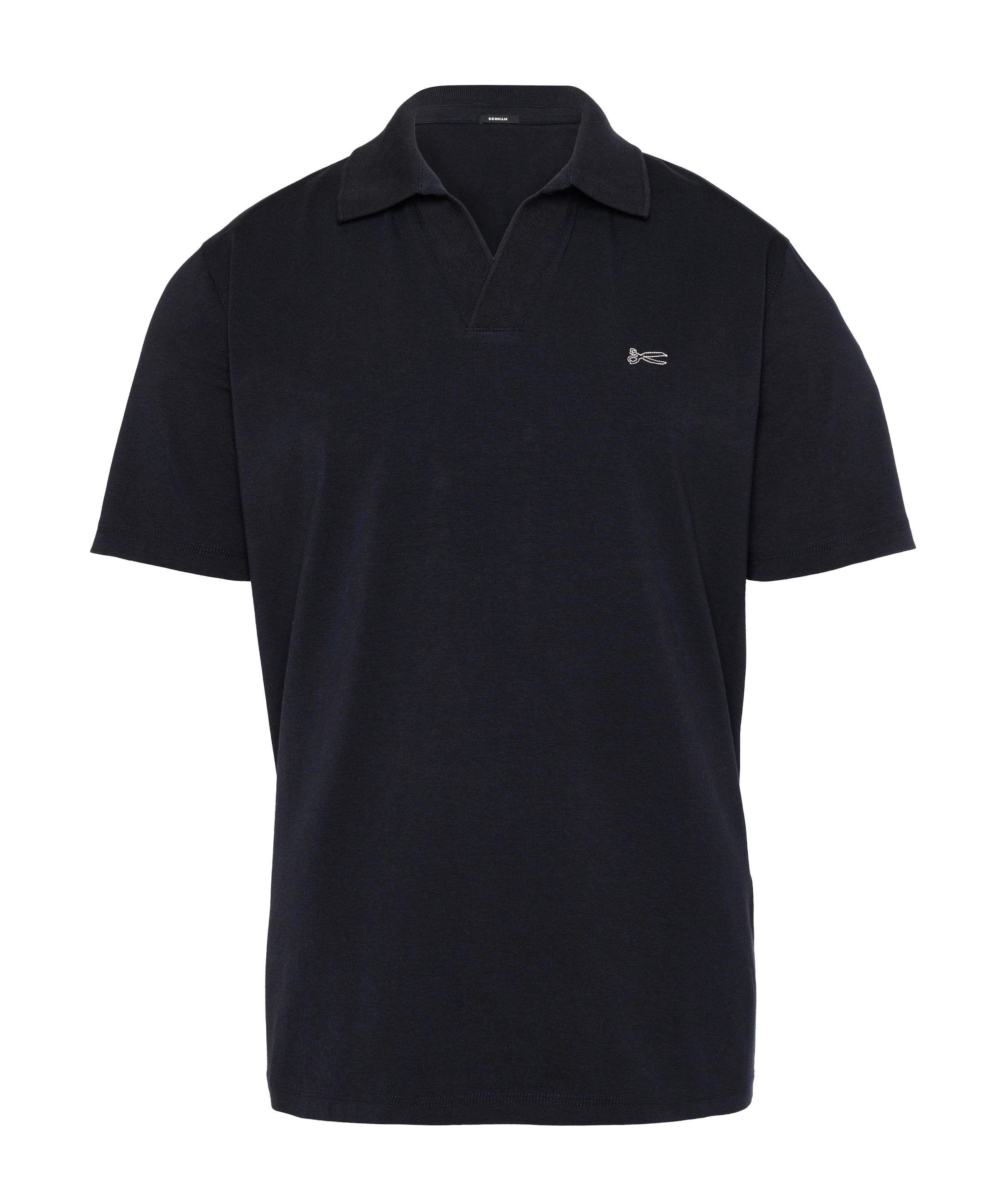 Heren polo blauw