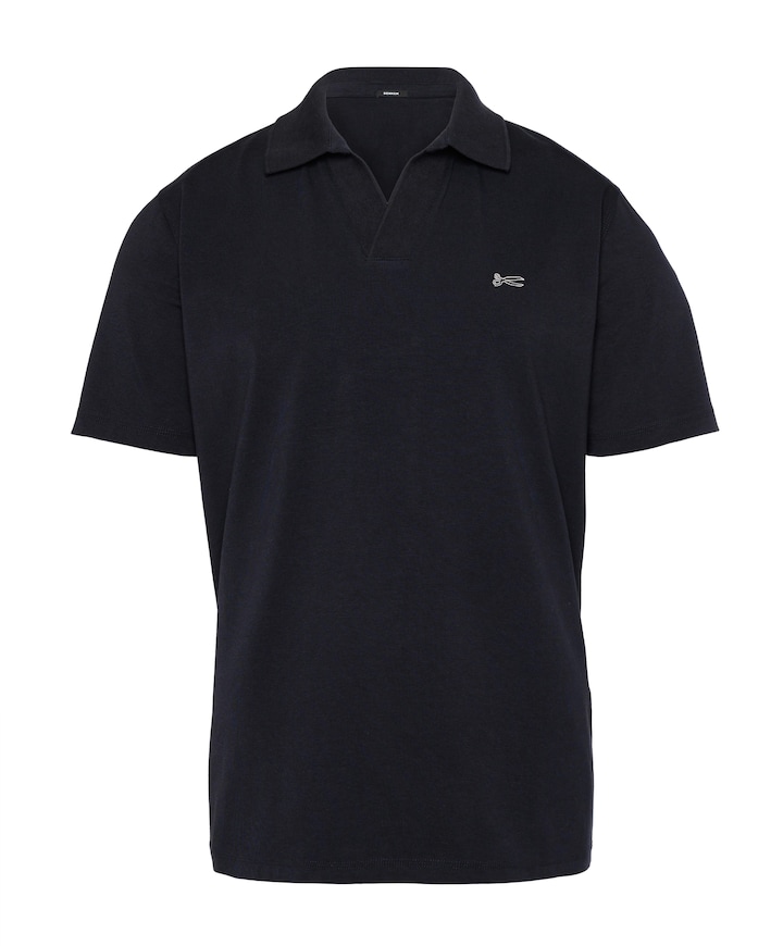 Heren polo blauw