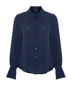 Dames blouse blauw