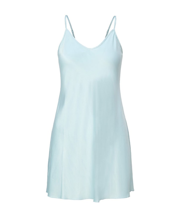 Dames nachthemd blauw