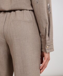 Jill dames broek bruin