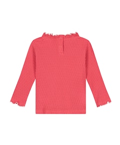 Meisjes longsleeve rood