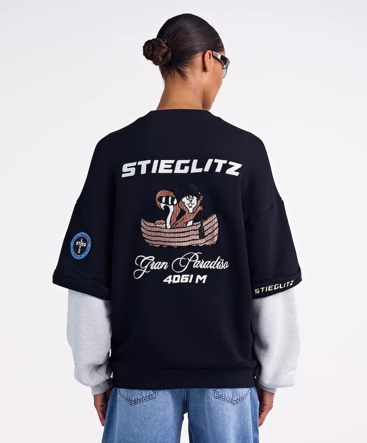 Dames sweater zwart