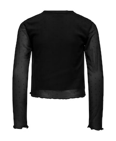 Meisjes longsleeve zwart