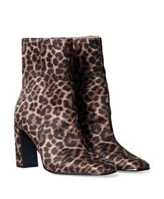 dames enkellaarzen bruin