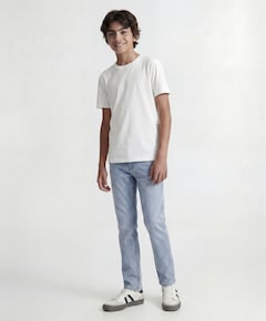 JJICLARK JJORIGINAL SQ 702 NOOS JNR jongens jeans blauw