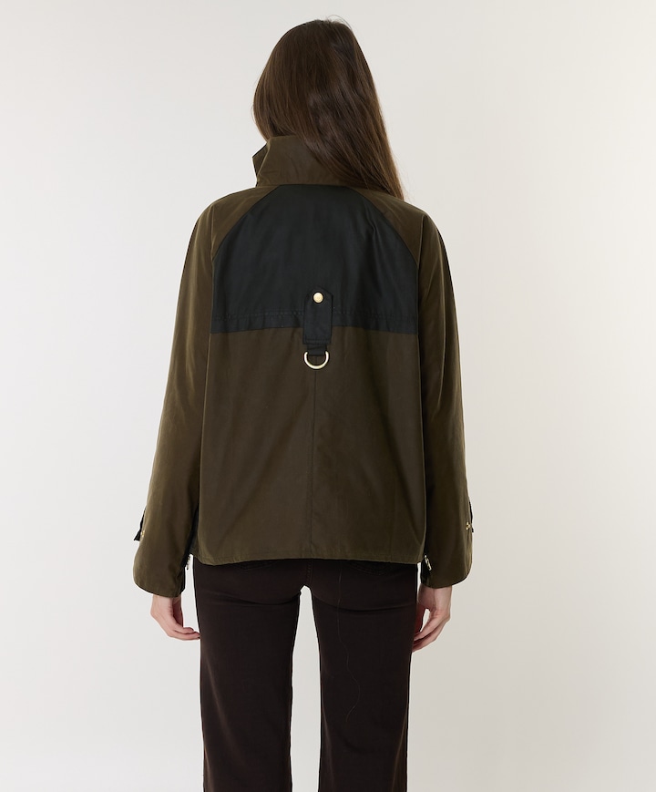 Dames jas groen