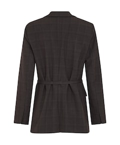 Dames blazer bruin