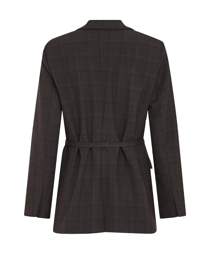 Dames blazer bruin