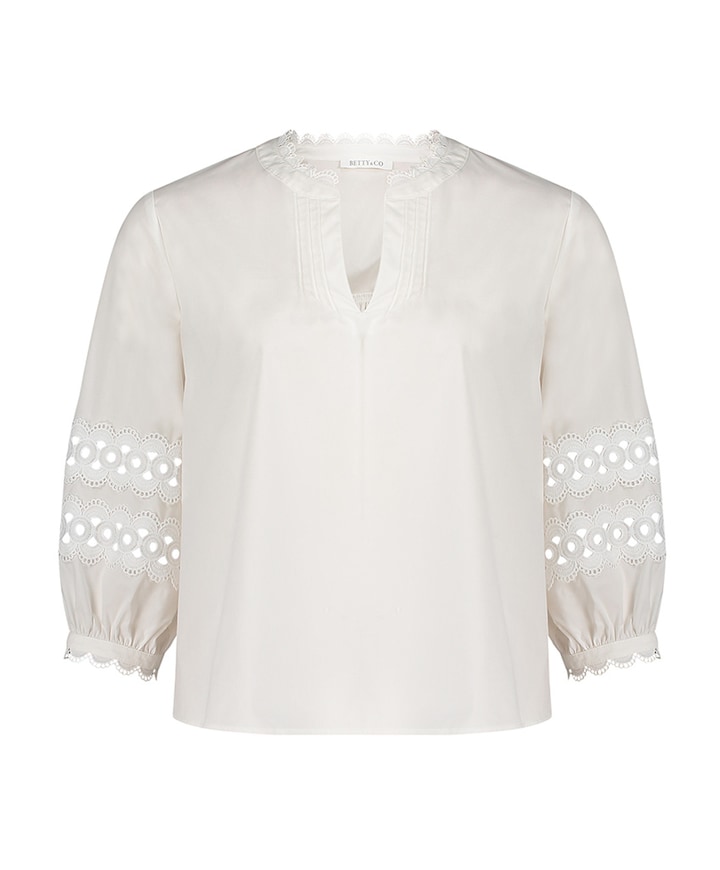 Dames blouse wit