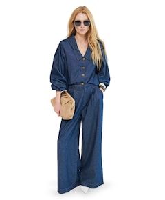 Pants Rally dames broek blauw