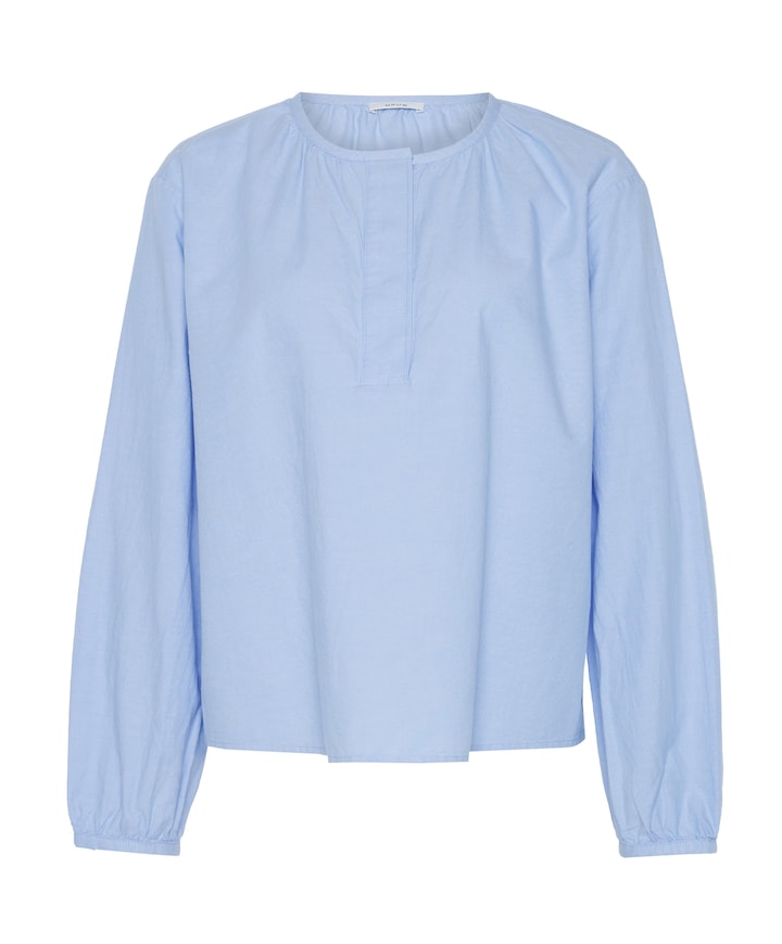 Dames blouse blauw