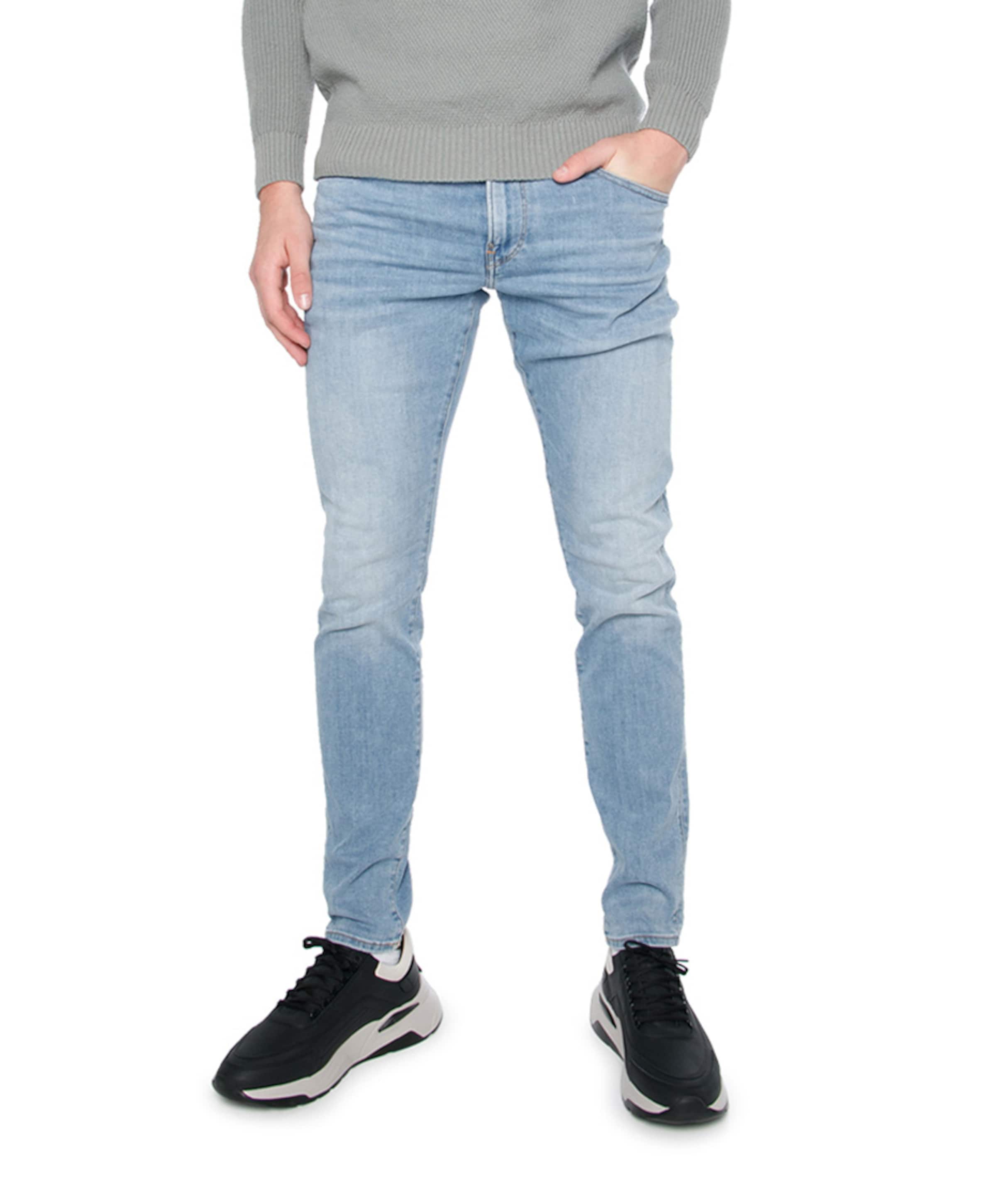Revend Skinny heren jeans blauw