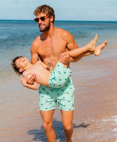 Heren zwemshort groen