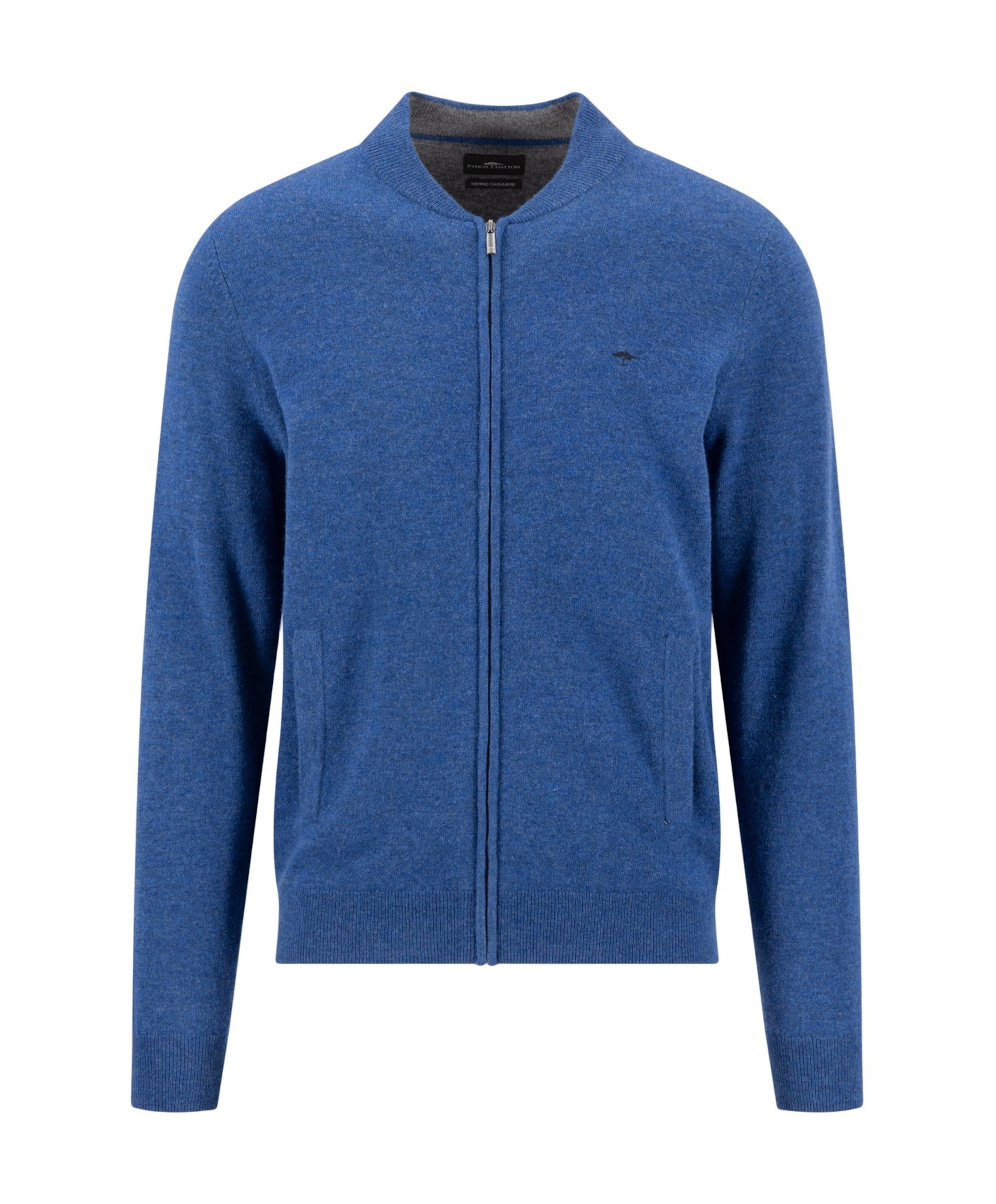 Heren vest blauw