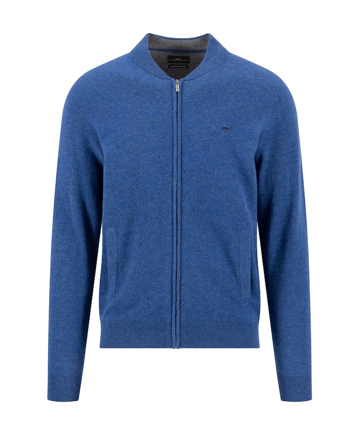 Heren vest blauw