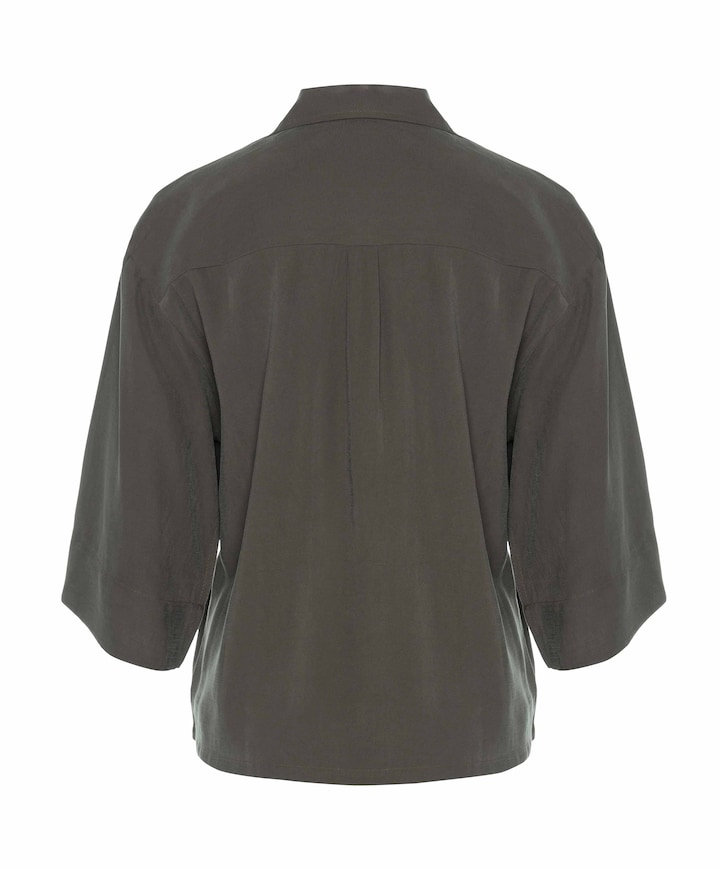 Dames blouse bruin