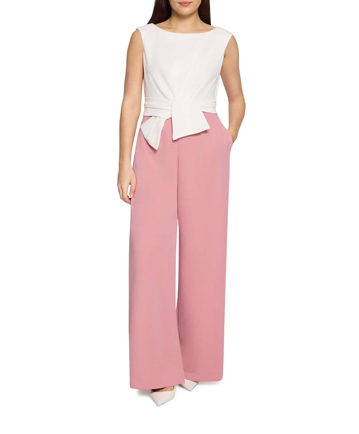 dames jumpsuit roze