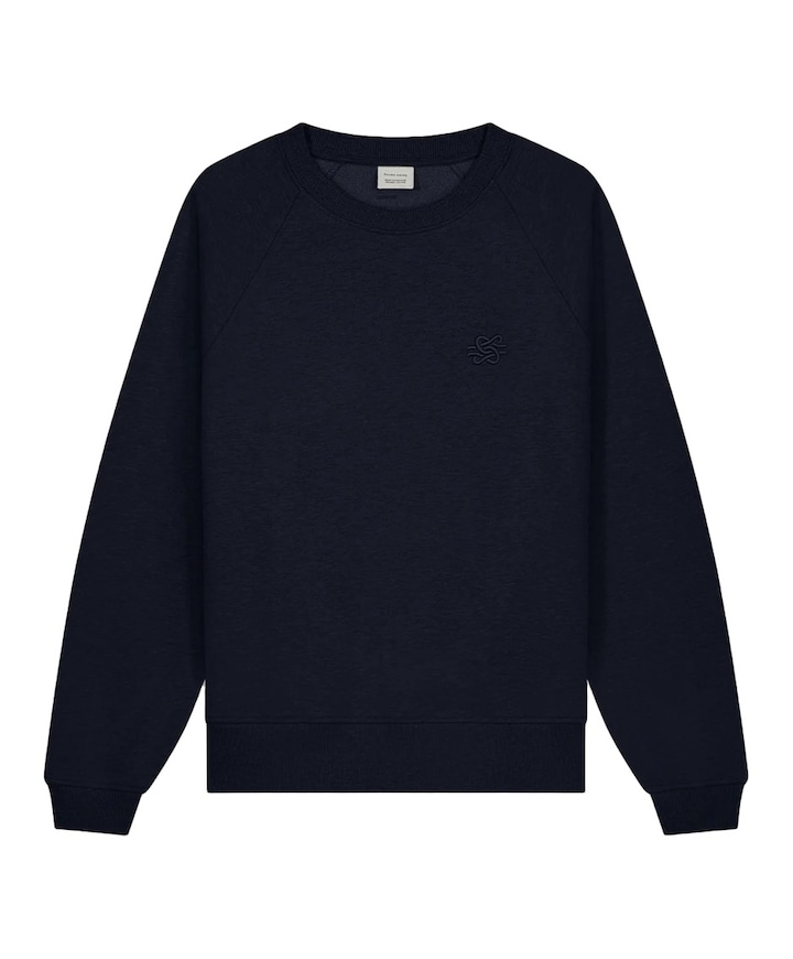 Heren sweater blauw