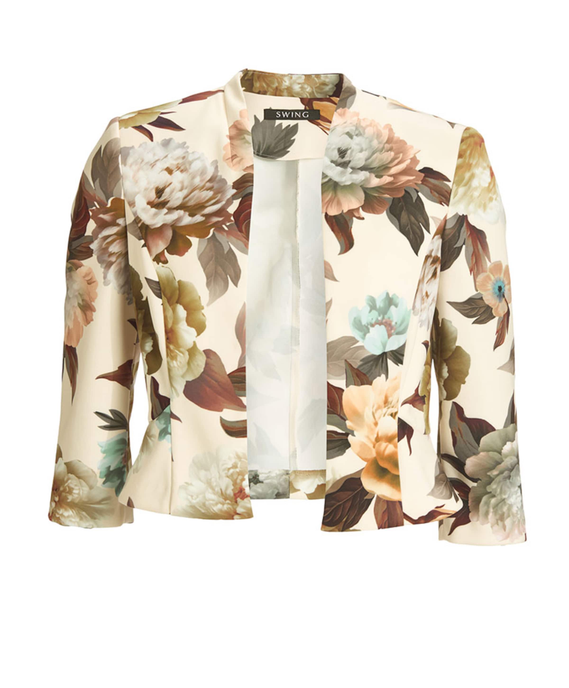 Dames blazer ecru
