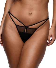 Dames string zwart