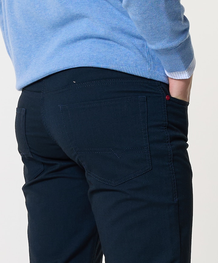 Arne heren broek blauw