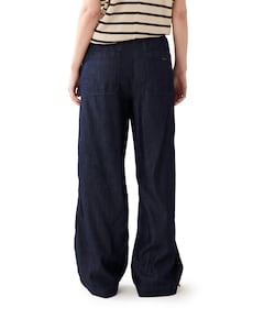 Wide leg Lw cotton tencel dames jeans blauw