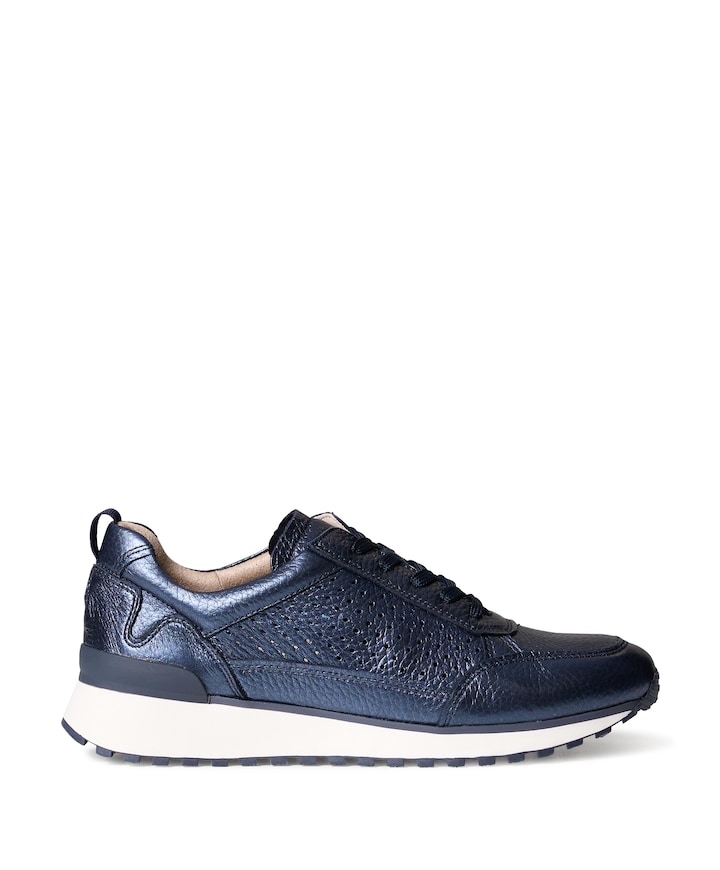 Women Lace-up dames sneakers blauw