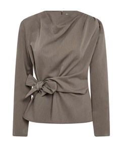 Dames blouse beige