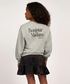 Meisjes sweater grijs