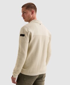 Heren overshirt ecru