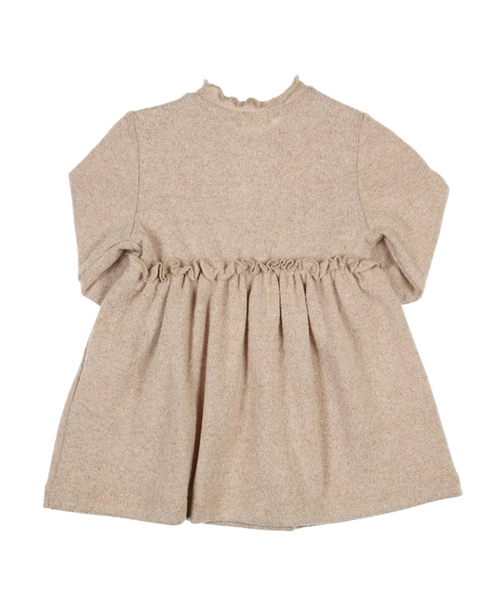 Meisjes jurk beige