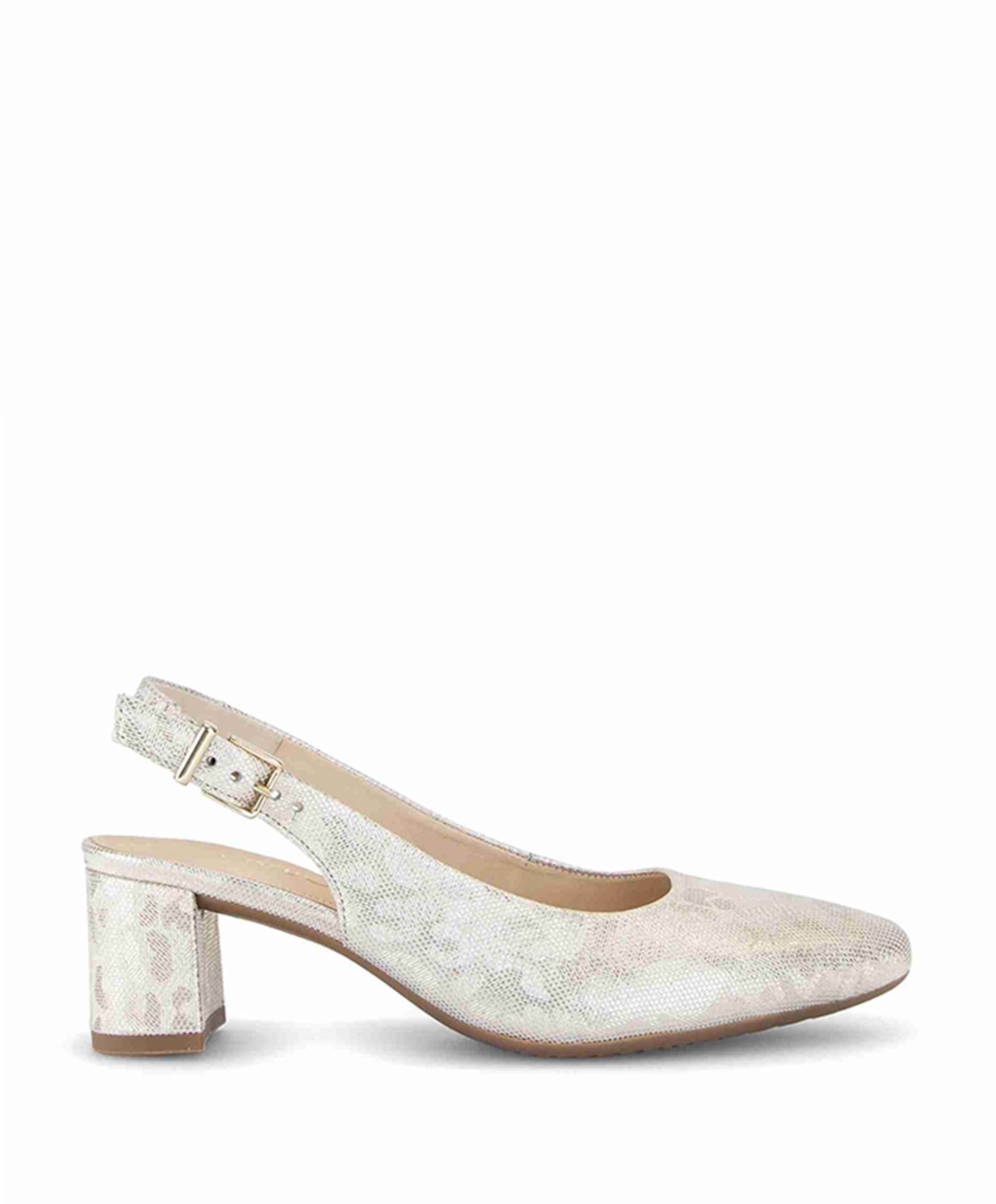 dames slingbacks goud
