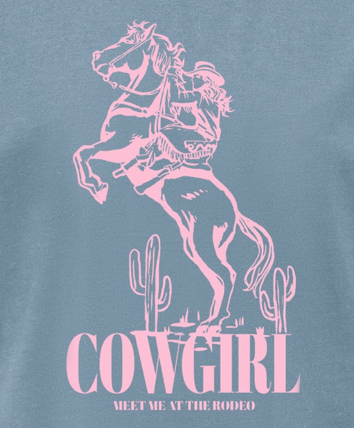 Meisjes T-shirt blauw