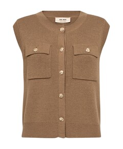 Dames gilet bruin