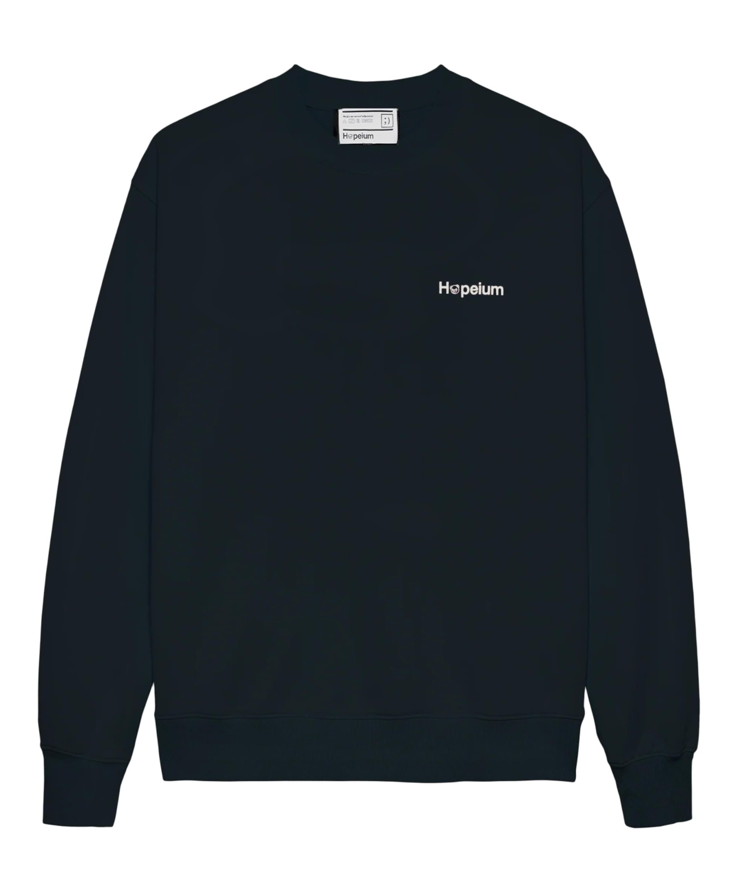 Heren sweater blauw