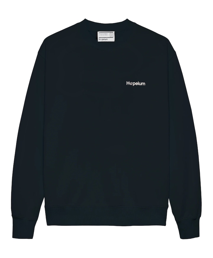 Heren sweater blauw