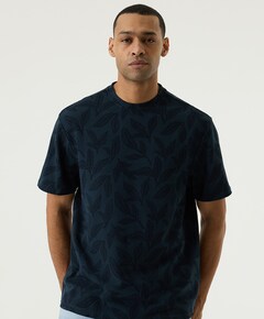 Heren T-shirt blauw