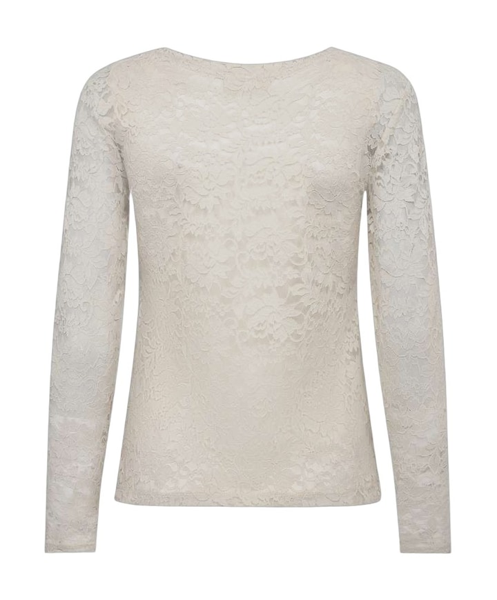 Dames T-shirt beige