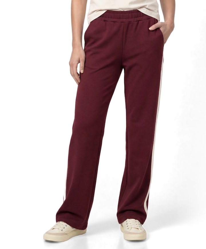 dames broek bordeaux