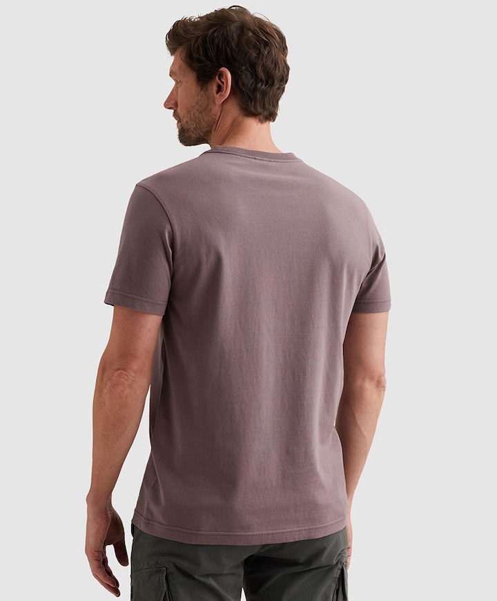 Heren T-shirt paars