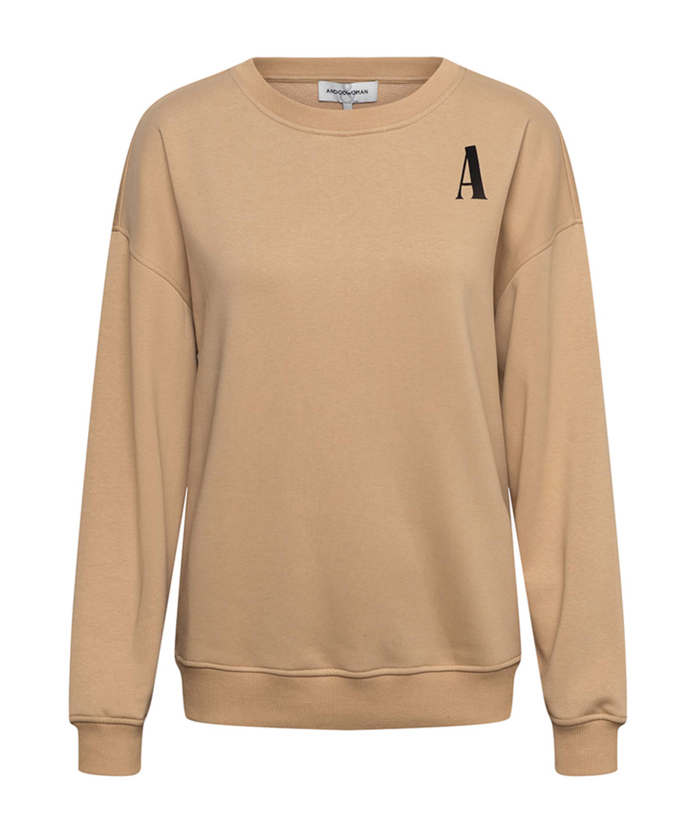 Dames sweater beige