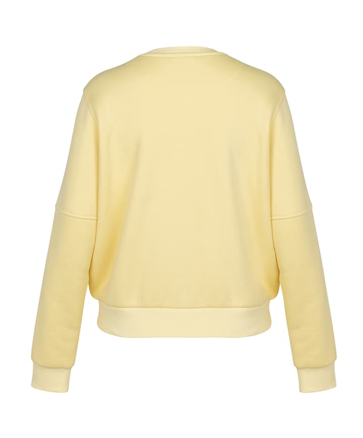 Dames sweater geel