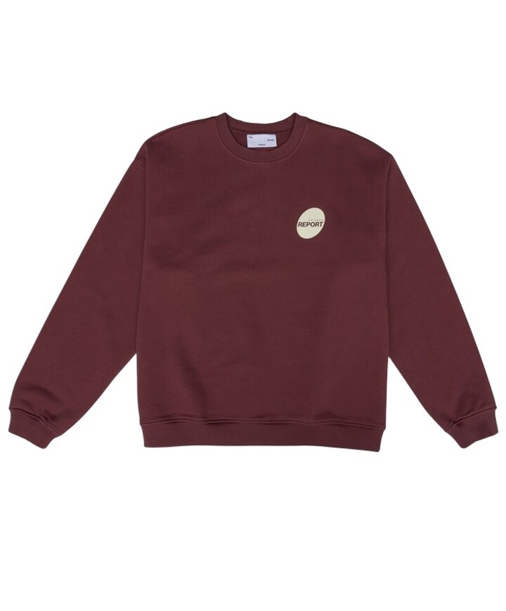 Heren sweater bordeaux