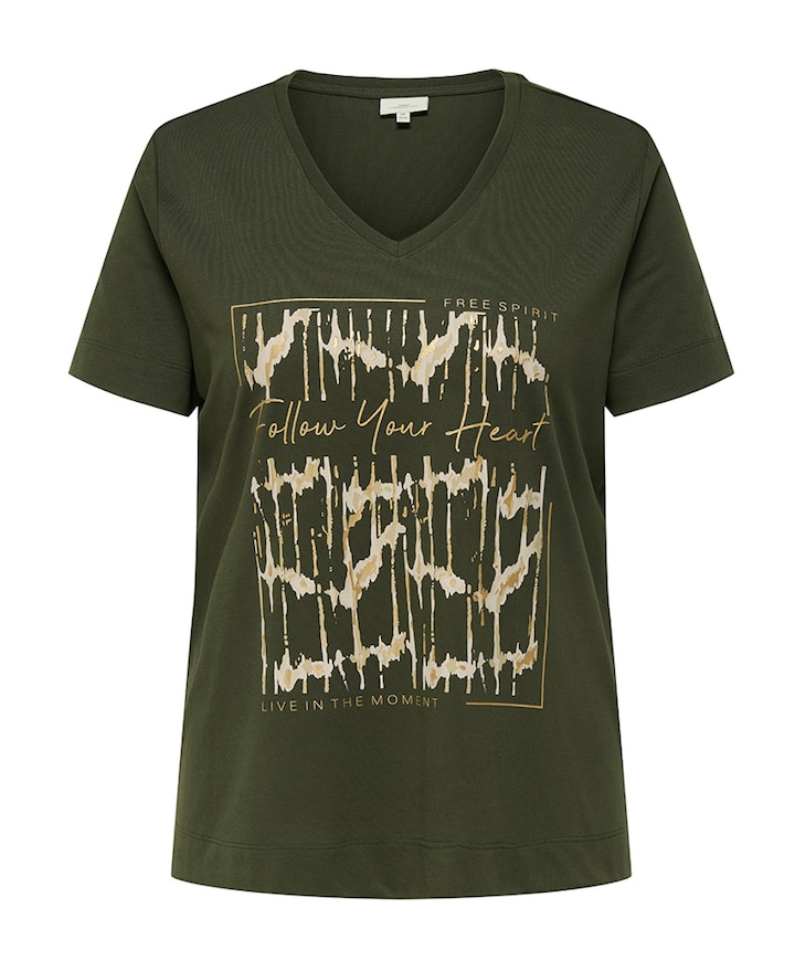 Dames t-shirt groen