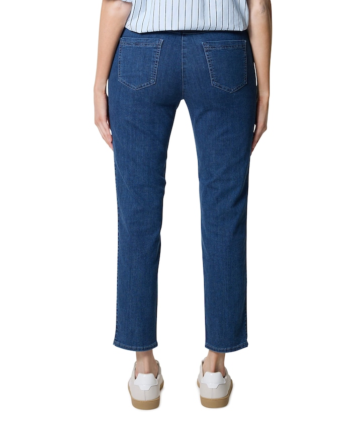 Alice Zip 7/8 dames jeans blauw